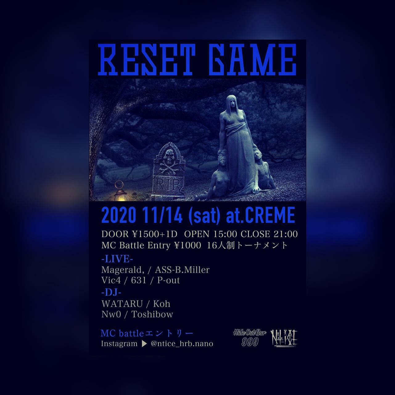 reset game